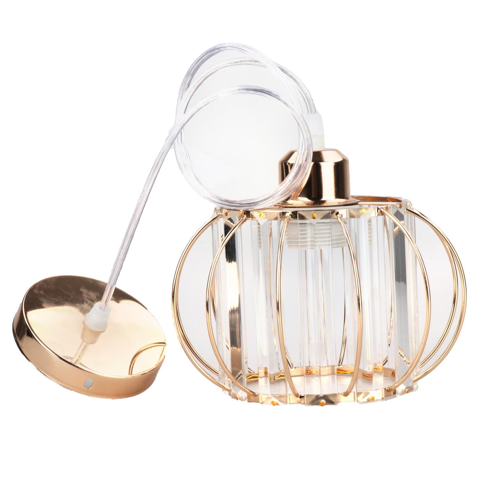 Magideal - Lámpara Colgante De Cristal Moderna Lámpara Colgante Pantalla Decorativa E27 Lámpara De Techo Iluminación Lámpara Industrial Para Restaurante Comedor Estilo B