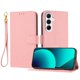 thumbnail image 1 of Funda Cartera para Samsung Galaxy A56 5G Tarjetero Soporte Magnético y Correa Rosa, 1 of 5