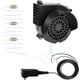 thumbnail image 1 of Soplador de aire para ventilador inflable de Navidad, adaptador de soplador de 12 V y 1,2 A, soplador de aire para inflables con 3 luces LED, soplador para Halloween, Navidad, fiestas navideñas, decor, 1 of 6