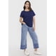 thumbnail image 4 of Blusa Mujer Manga Corta Cuello Redondo Navy Corona, 4 of 5