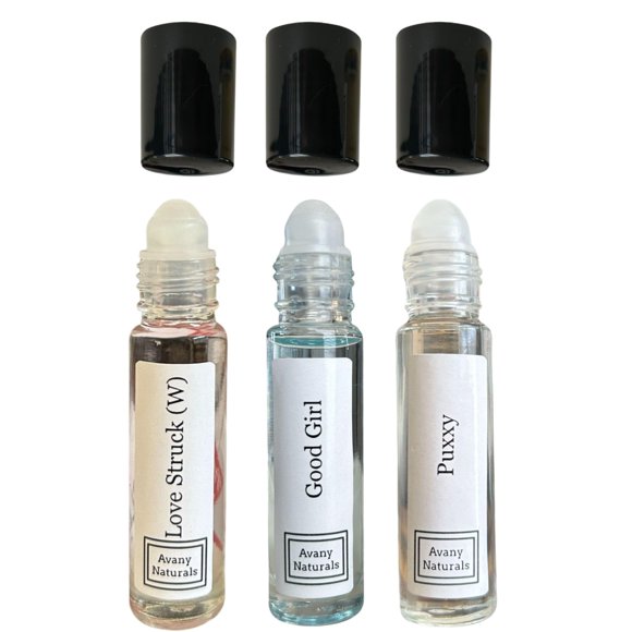 Set de regalo Avany Naturals Fragrance Oil para mujer, 3 unidades