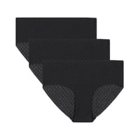 Under Armour Ua Pure Stretch Mesh Hipster Para Mujer, Talla S, Color Negro