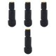 thumbnail image 4 of 4 Piezas De Tapas De Válvula De Neumático Atornilladas, Accesorios Para Automóviles, Evitan Reventones De Neumáticos, Color Negro, 4 of 5
