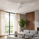 thumbnail image 4 of Ventilador de techo Sumo VT50 Blanco 52" 3 Aspas de madera blanco, 4 of 5