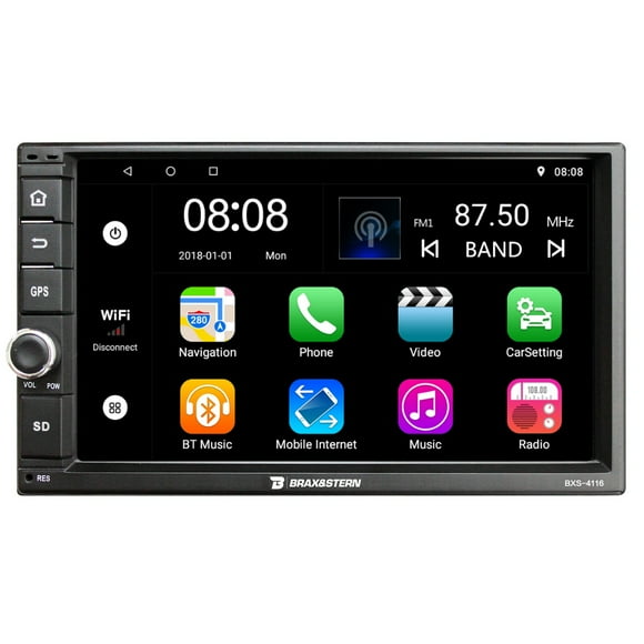 Radio Auto 2 Din Android Touch Hd De 7'' Bxs-4116