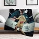 thumbnail image 5 of Gianluigi Donnarumma Manta de franela anti-pilling, suave, ligera, esponjosa y acogedora de lujo para hogar y cocina – Perfecta para niños y adultos, 101.6 cm × 127 cm, 5 of 6