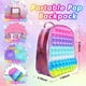 thumbnail image 2 of Mochila Burbujas Niñas, Bolsas Pop it, Cuaderno Pop it y Estuche Lápices Unicornio para Útiles Escolares Niños, Alivia el Estrés, Regalo Cumpleaños, 2 of 3