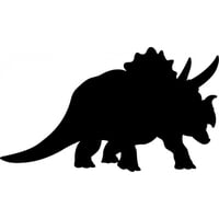 Rienda Libre Graphics - Decomural Triceratops Jurassic Kids Dinosaur Ws-50403