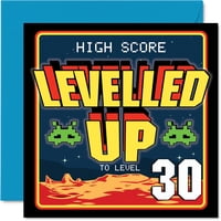 Tarjeta De Felicitación Stuff4 Para 30 Cumpleaños, Nivelada Hasta 5.7 Pulgadas