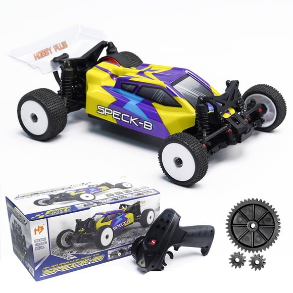 Coche RC HOBBYPLUS 1/24 sin escobillas RTR Buggy - Amarillo