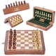 thumbnail image 1 of Juego de ajedrez Ajuny Magnetic Travel hecho a mano en madera de acacia, 1 of 9