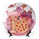 thumbnail image 1 of Juego de pizza Plato decorativo de porcelana fina (bone china), plato decorativo de cerámica para hogar, oficina, soporte de pared, platos decorativos para dormitorio - 6 pulgadas (15 cm), 1 of 6