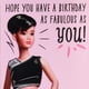 thumbnail image 5 of Tarjeta de cumpleaños Hallmark Barbie para niñas con sobre de 5 x 7.2 pulgadas, 5 of 8
