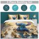 thumbnail image 5 of StitchCartoon Collection 3-Piece Comforter Set, Personalized Bedding Decor for Kids And Teens Bed Sheets, 5 of 5
