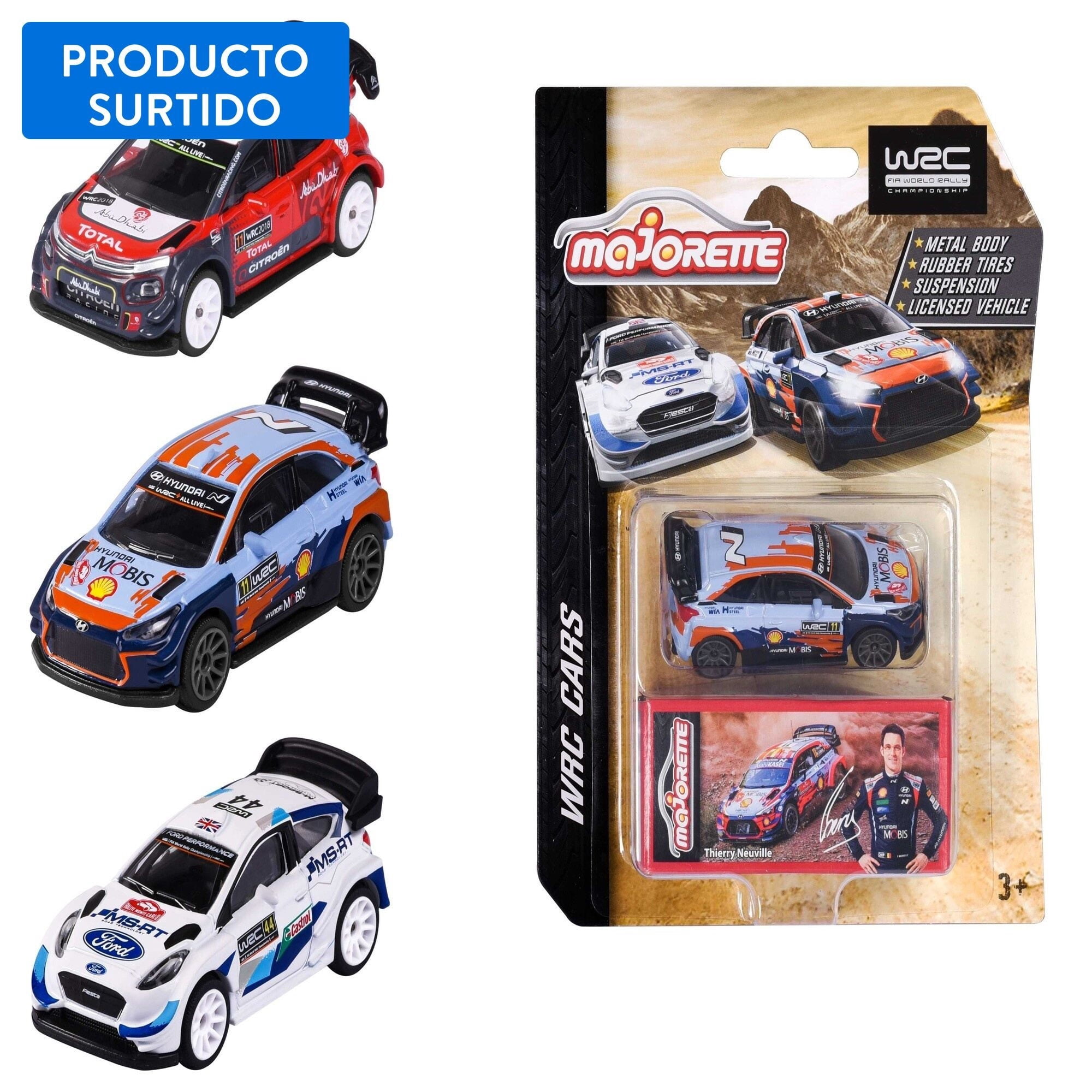 Autos Coleccionablesmajorette Wrc, Producto Surtido 1 Un