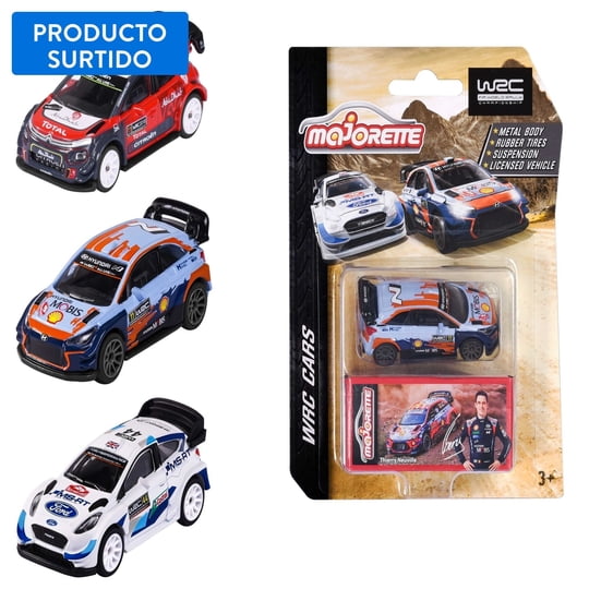 Autos Coleccionablesmajorette Wrc, Producto Surtido 1 Un