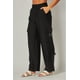 thumbnail image 3 of Pantalones Cargo de Lino de Pierna Ancha, 3 of 5
