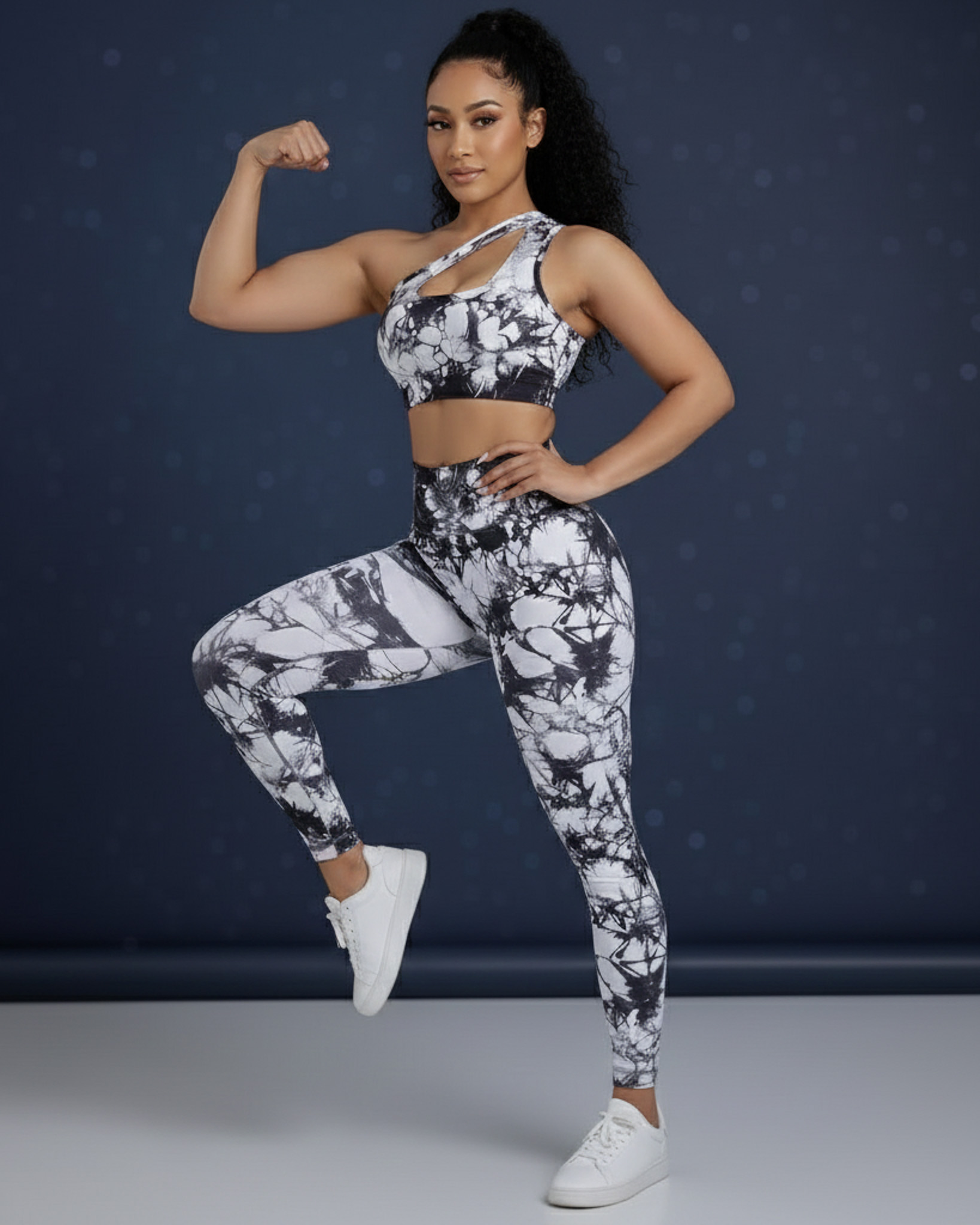 Flix Spa - Conjunto Deportivo Mujer Tie Dye Levanta Glúteos