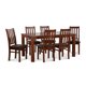 thumbnail image 3 of Comedor Ñuble Vidrio Con 6 Sillas Caramelo - Chocolate, 3 of 14