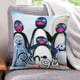 thumbnail image 1 of Pingu Fundas de almohada de terciopelo con tema, regalos de funda de almohada, decoración para el hogar, cojín de lanzar, regalo de cumpleaños para fans y parejas.50*50cm., 1 of 6