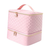 Ioensy - Estuche De Transporte Para Esmalte De Uñas, Bolsa De 2 Niveles Para Juegos De Manicura Cosmética Y Barniz De Uñas