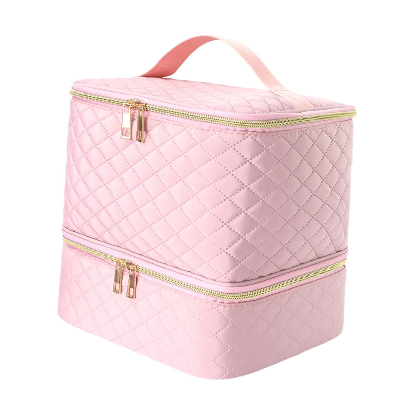 Ioensy - Estuche De Transporte Para Esmalte De Uñas, Bolsa De 2 Niveles Para Juegos De Manicura Cosmética Y Barniz De Uñas