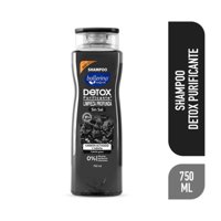 Shampoo Detox Carbón Activado Y Menta 750 Ml Ballerina
