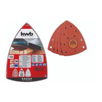 Set 15 Lijas Tipo Triangulo 100X147Mm Kwb - Grano 60-120-180