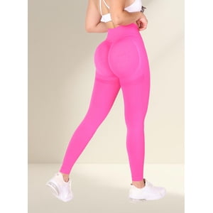 Flix - Calza Leggings Deportiva Mujer Doble Push Up Pretina Cruzada