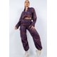 thumbnail image 1 of Conjunto de Camisa Corta y Pantalón Cargo Color Ciruela S, 1 of 5