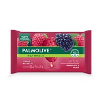 Jabón Barra Naturals Frambuesa Y Mora 270 G Palmolive