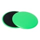 thumbnail image 3 of 2 Discos Deslizantes Ligeros Y Portátiles Para Entrenamiento En Casa Gimnasio Viajes Color Verde, 3 of 5
