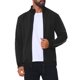 thumbnail image 1 of Sudadera Deportiva de Gimnasio con Cremallera de Manga Larga y Cuello Alto de Color Sólido para Hombre XL Negro, 1 of 6