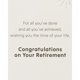 thumbnail image 3 of Tarjeta de jubilación American Greetings 5.375 por 8.25 in, 3 of 3