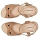 thumbnail image 3 of Sandalia Mujer Anabela Cecilia Almendra 499 Piccadilly, 3 of 3