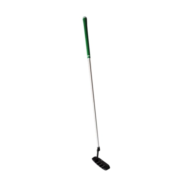 Golf Putter Golf Putting Club, equipos de agarre cómodos y cómodos portátiles para la práctica de los golfistas diestros para el jardín de la oficina Verde