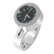 thumbnail image 5 of Reloj De Manillar De Motocicleta A Prueba De Agua Que Brilla En La Oscuridad Reloj De Bicicleta Plateado, 5 of 5