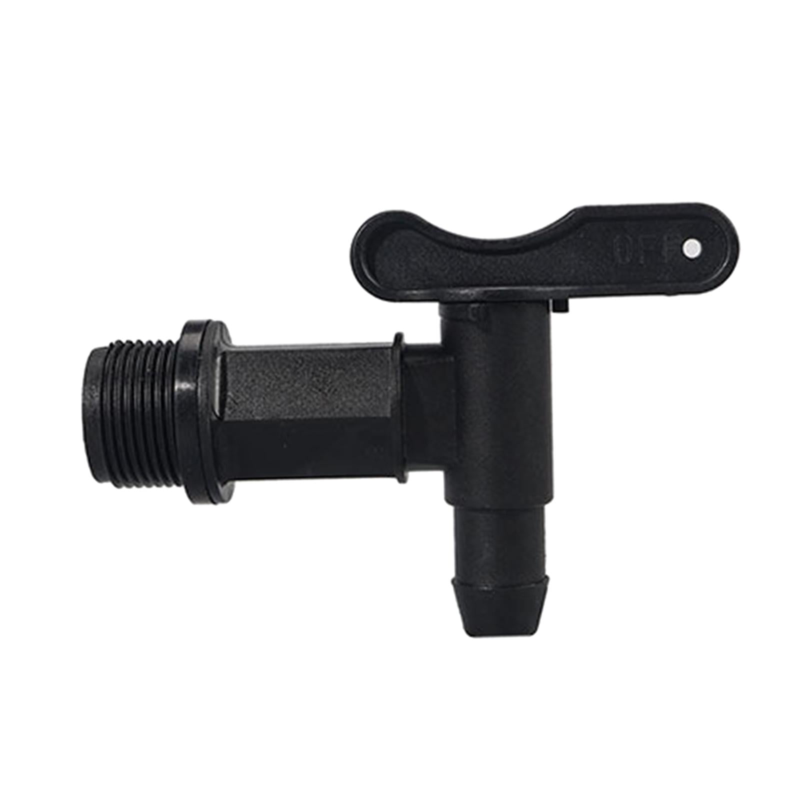 Ioensy - Grifos A Tope De Agua Instalación Simple Grifo De Cubo Para Jardín Tanque De Agua Cocina Negro