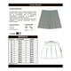 thumbnail image 3 of Falda Casimir 3 Tablas Encontradas Azul Marino Femenino 42, 3 of 3