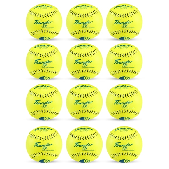 Softball DUDLEY 30 cm Pack de 12 USSSA Thunder SY M