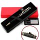 thumbnail image 1 of Bolígrafo rollerball Sotania Swiss de latón macizo recargable grabado, 1 of 7