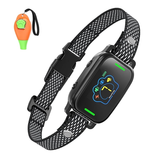 Collar Antiladridos para Perro Docal Recargable 7 Niveles de Sensibilidad 9 Intensidades de Choque