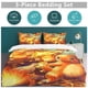 thumbnail image 5 of Charmander Bed Duvet Cover Funny Anime Cartoon Bedding Sets Lightweight 3 Piece Comforter Sets, 5 of 5
