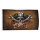 thumbnail image 1 of Bandera Cayyon Pirate Jolly Roger con forma de calavera, huesos cruzados, 90 x 150 cm, 1 of 4