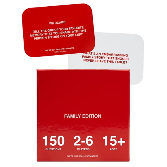 Juego de cartas WE'RE NOT REALLY STRANGERS Family Edition +15 años