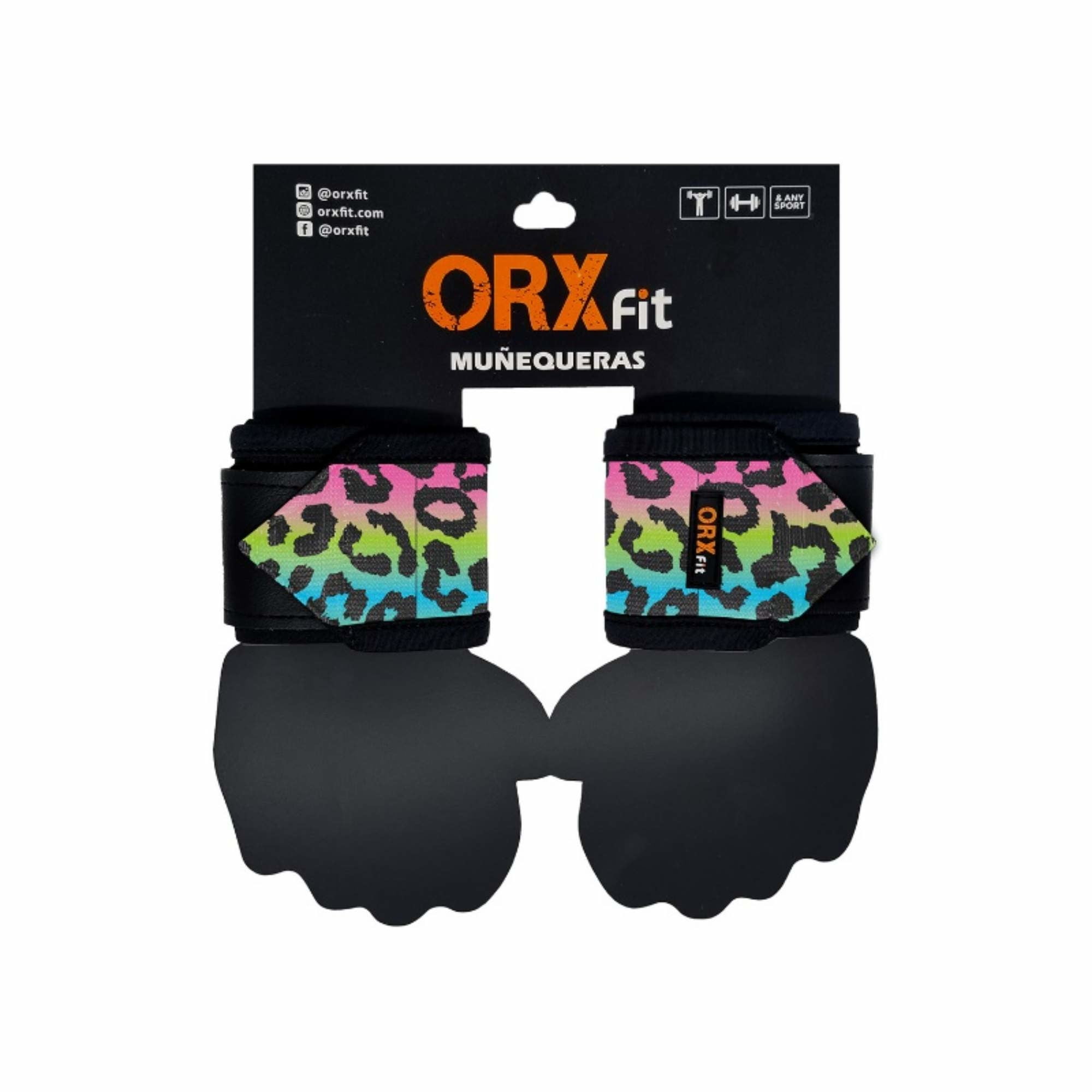 Orxfit - Muñequeras Print Happy Multicolor