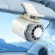 thumbnail image 1 of Ventilador clip coche LED 199 velocidades semi enfriamiento USB recargable coche trabajo, 1 of 8