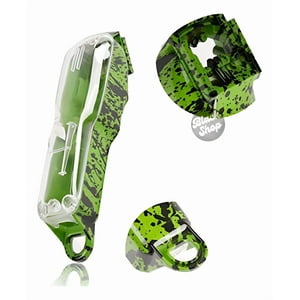 Linastore - Carcasa Transparente Para Maquina Wahl Clip Verde