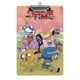 thumbnail image 1 of Hora de Aventura Portapapeles de acrílico A4, tamaño carta estándar, carpeta con clip 31.8x 21.5CM para estudiantes, profesores y oficina, 1 of 6