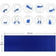 thumbnail image 2 of Toallas refrescantes de microfibra (paquete de 4) para aliviar el dolor de cuello, ideal para deportes, gimnasio, fitness, camping, ciclismo, senderismo, entrenamiento, golf, viajes (30 x 90 cm), 2 of 7